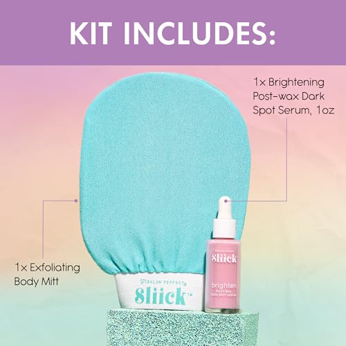 Sliick Buff & Brighten Ingrown Hair Treatment Kit for Bikini Area