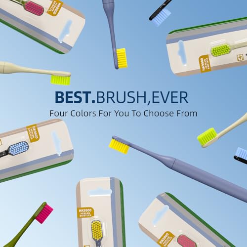 DoraADream Soft Bristle Manual Toothbrush - 8 Pack, Wide Head