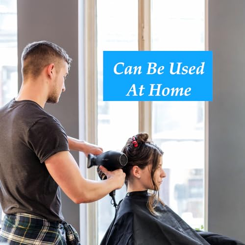Waterproof Hair Salon Cape with Snap Closure for Hairdressers