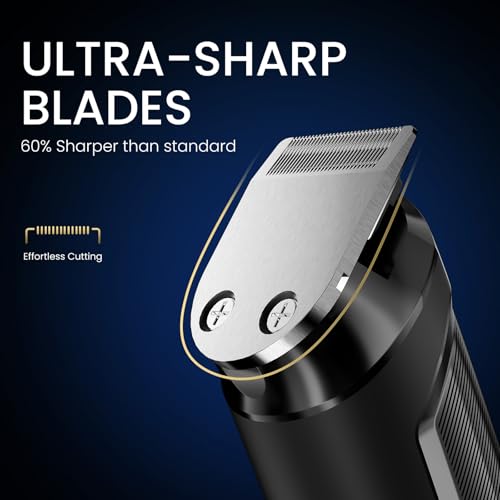 Ufree 3-in-1 Beard Trimmer & Grooming Kit - IPX6 Waterproof Electric Razor