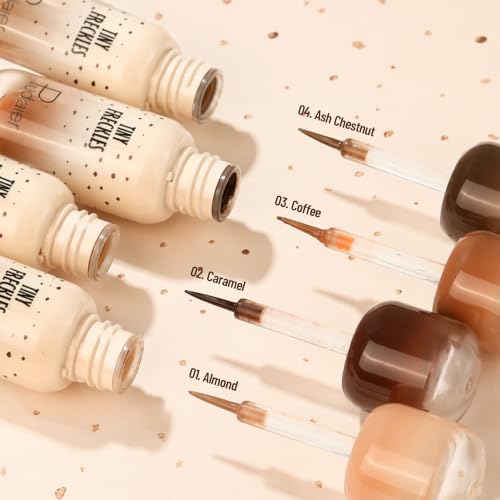 Pudaier Waterproof Faux Freckle Pen - 2 Pack Natural Sun-Kissed Makeup