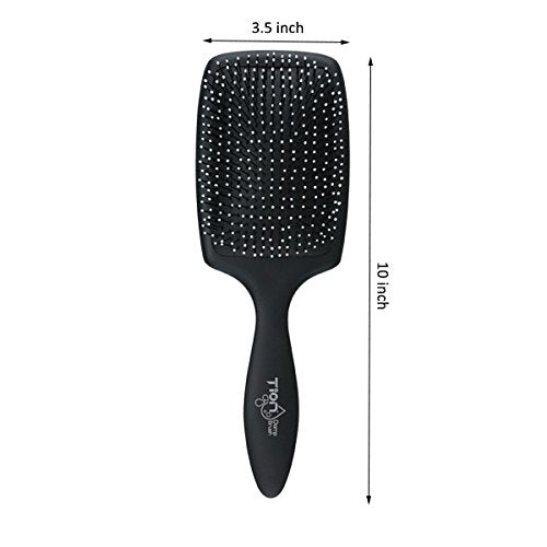 Tion Detangler Hair Brush for Wet & Dry Hair - Anti-Static, Negative Ion Infused