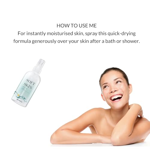 Soft Skin Jojoba Dry Oil Body Spray - Moisturizing After Shower Mist, 8 oz