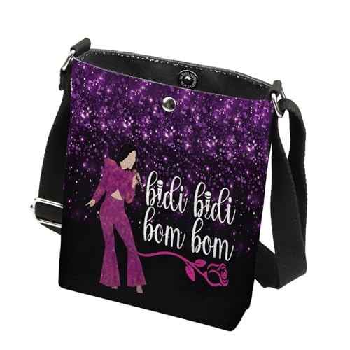 Singer Makeup Bag - Cotton Linen Zipper Pouch for Cosmetics and Travel