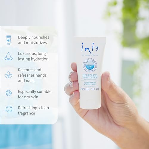 Inis the Energy of the Sea Shea Butter Hand Cream Travel Size Ocean Fresh 1 fl oz