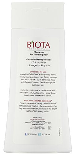 B'IOTA Botanicals Repairing Shampoo for Thinning Hair