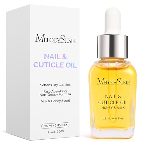 MelodySusie Milk & Honey Cuticle Oil - 25ML Nourishing Nail & Hand Care