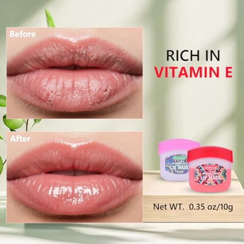 LIAYLILI 8 Pcs Hand Cream & Lip Balm Set - Travel Size Moisturizers