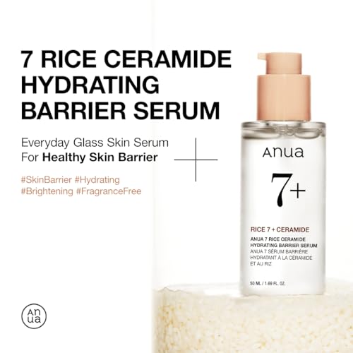 Anua Rice Ceramide 7 Hydrating Barrier Serum - 1.69 fl oz Face Serum