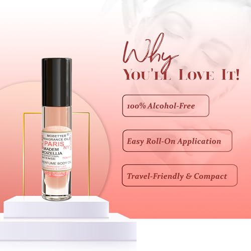 Madem Moizellia Intense Women Perfume Body Oil - 100% Pure Fragrance
