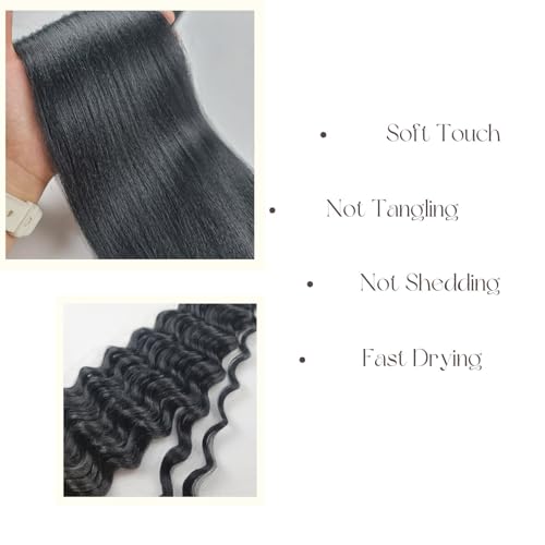 Leticia 16-Inch Pre-Stretched Deep Wave Braiding Hair - 4 Pack Boho Set