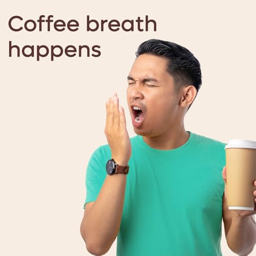 PostBrew Sugar-Free Peppermint Mints for Coffee Drinkers - 30 Count