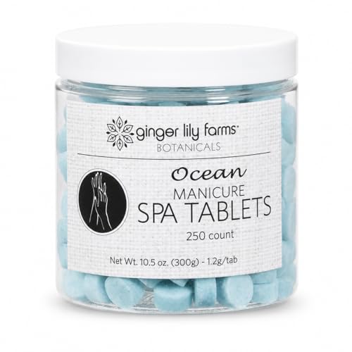 Ginger Lily Farms 250ct Manicure Spa Tablets | Ocean Scent