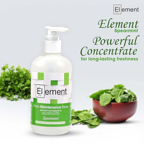 Stannous Fluoride Mouthwash - 10 Fl Oz Spearmint Flavor - Alcohol Free, Antimicrobial Formula