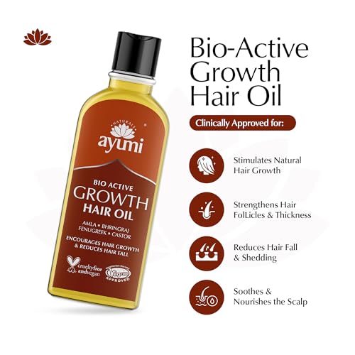 Ayumi Hair Growth Oil | for Dry Damaged Rosemary 5.08 Fl oz