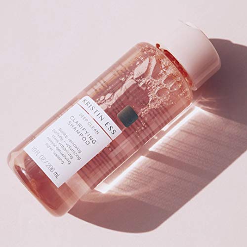Kristin Ess Deep Clean Clarifying Shampoo for Oily Hair - Vegan, Sulfate Free Treatment