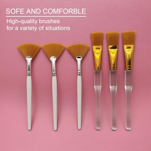 Large Esthetician Facial Supplies Kit with Gold Bowls & Brushes - DIY Face Mask Set