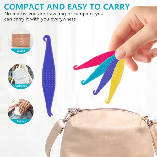 SenseYo 100 Pcs Colorful Dental Elastic Rubber Bands & Placers for Orthodontic Braces