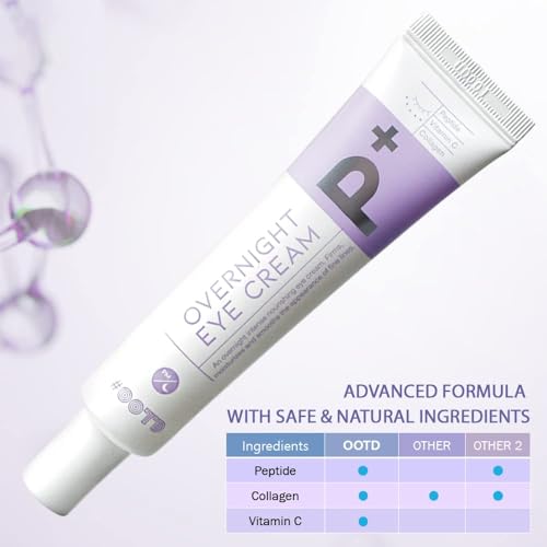 #OOTD Vegan Eye Cream for Dark Circles and Puffiness, 0.85 fl oz