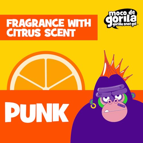 Moco de Gorila Punk Hair Gel - Strong Hold, 9.52 Oz, Pack of 3, Long-Lasting Styling