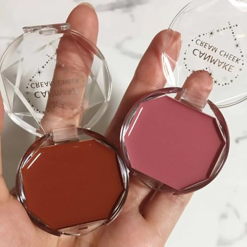 CANMAKE Cream Cheek [CL01] Clear Red Heart - 1 Count Makeup Blush