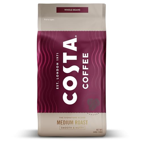 Costa Coffee Whole Bean Signature Blend, Medium Roast - 12 Oz