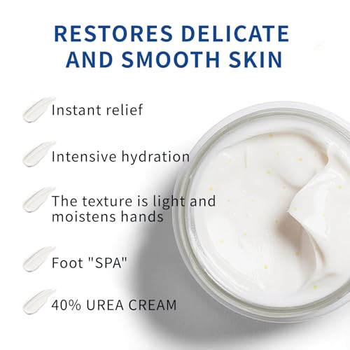 CABAOLY 40% Urea Cream for Dry Cracked Feet & Skin Repair