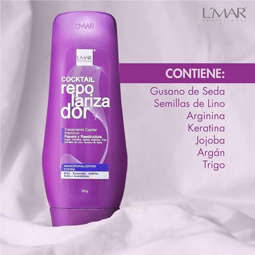 L'MAR Repolarizing Hair Treatment for Damaged Hair, 285g