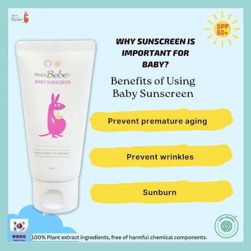Multi-Bebe Baby Sunscreen SPF 50+ PA+++ - 2.4 fl oz