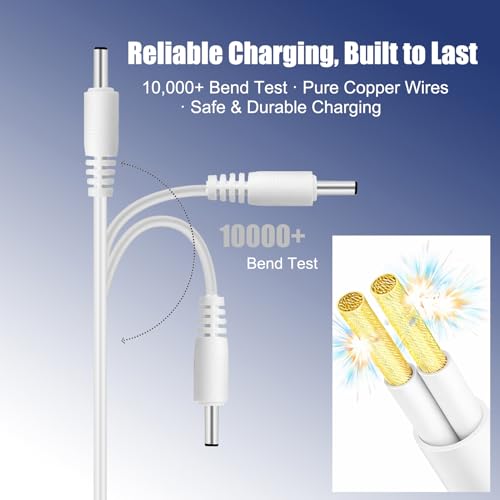 5FT USB Charger Cable for Bitvae Toothbrush & Water Flosser