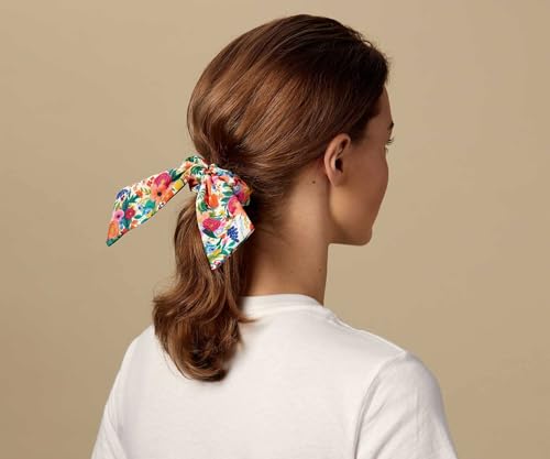 Rifle Paper Co. Garden Party Scrunchie with Printed Scarf Tie - 1 Pack