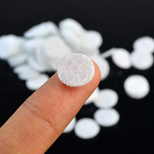 200 Pcs Microdermabrasion Cotton Filters - 10mm Facial Vacuum Accessories