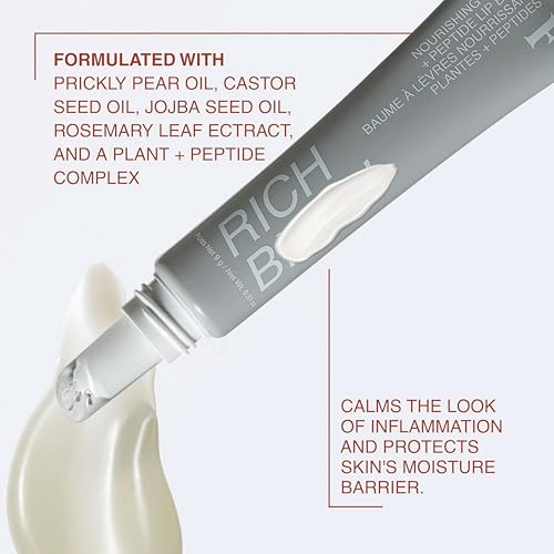 Freck Beauty Rich Babe Nourishing Peptide Lip Balm, Clear, 0.31oz