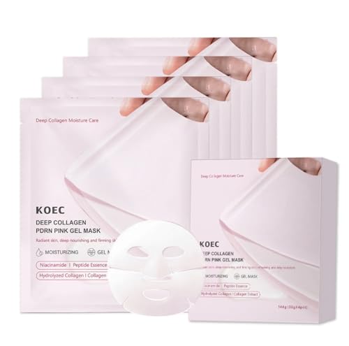 BEAUTIVANA Deep Collagen PDRN Pink Gel Face Mask 36g Hydrating Skin Treatment