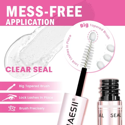 La Maesii Lash Cluster Glue - 2 in 1 Bond & Seal, 10ml