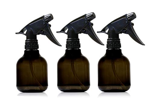 8 Oz Leak-Proof Spray Bottles - Pack of 3, BPA Free, Adjustable Trigger