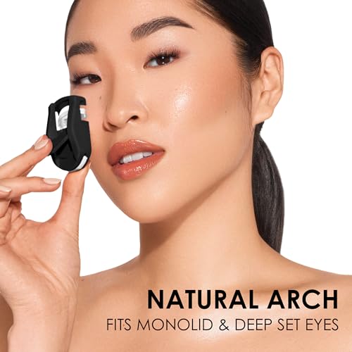 JAPONESQUE Travel Eyelash Curler - Mini Lash Tool for Beautiful Curls