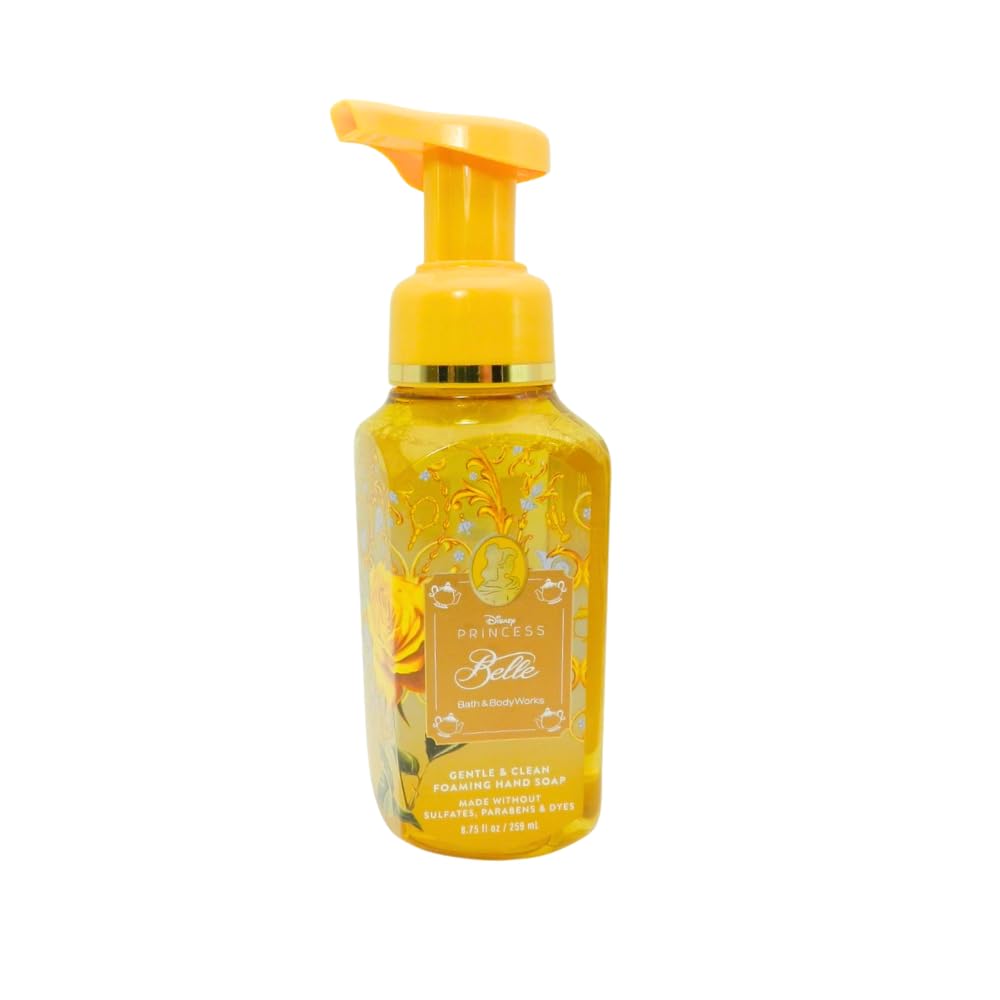 Gentle & Clean Foaming Hand Soap - Princess Collection | 3-Pack 8.75 fl oz (Belle, Mulan, Tiana)
