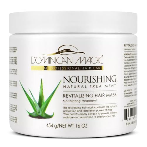 Dominican Magic Revitalizing Hair Mask 16 Oz - Moisturizing & Restoring