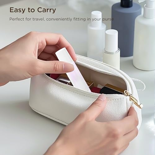 SESENSE White 10ml Essential Oil Roller Bottles 12 Pack with Funnel, Dropper & Stainless Steel Balls