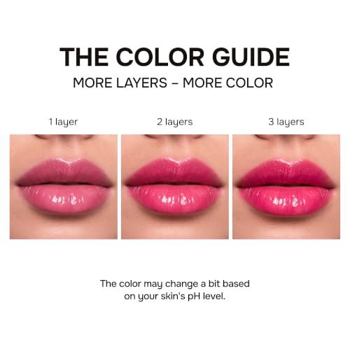 Lamel Candy Pink Tinted Lip Oil – All-in-One Moisturizing Glow