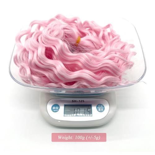 Pastel Pink Ocean Wave Crochet Hair - 24 Inch Boho Curls (2 Packs)