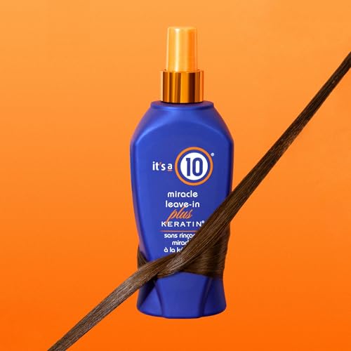 It's a 10 Miracle Leave-In Plus Keratin Hair Treatment, 4 Fl Oz