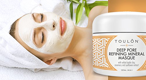 Kaolin Clay Mask for Women - Blackhead Remover & Skin Detox