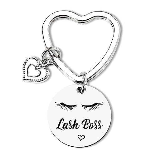 Lash Boss Keychain – Cosmetic Gifts for Beauticians, Lash Techs & Lash Artists