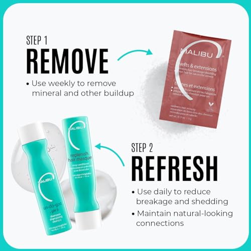 Malibu C Un-Do-Goo Clarifying Shampoo 3.4oz Travel Size for Buildup & Shine