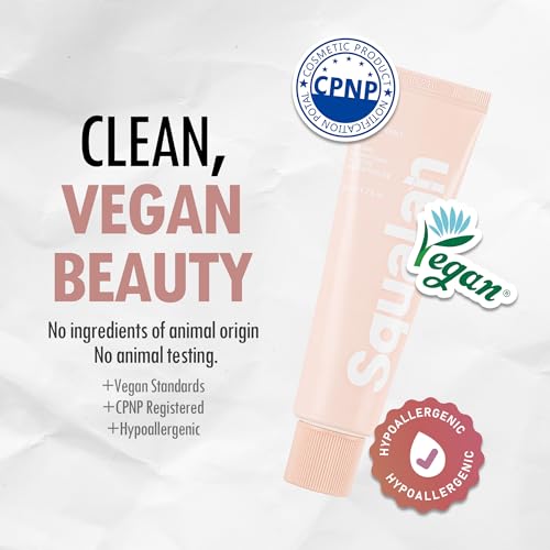 VEGREEN 730 Daily Cream - Vegan Squalane Moisturizer for Sensitive Skin - Fragrance-Free, 1.69 fl oz