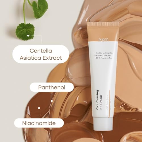 PURITO Cica Clearing BB Cream #13 Neutral Ivory - 30ml Vegan Formula