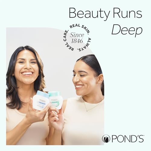POND'S Dry Skin Cream Facial Moisturizer Bundle - 2-Size Set