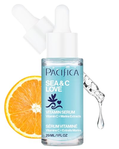 Pacifica Beauty Sea & C Love Vitamin C Serum for Face, 1 Fl Oz